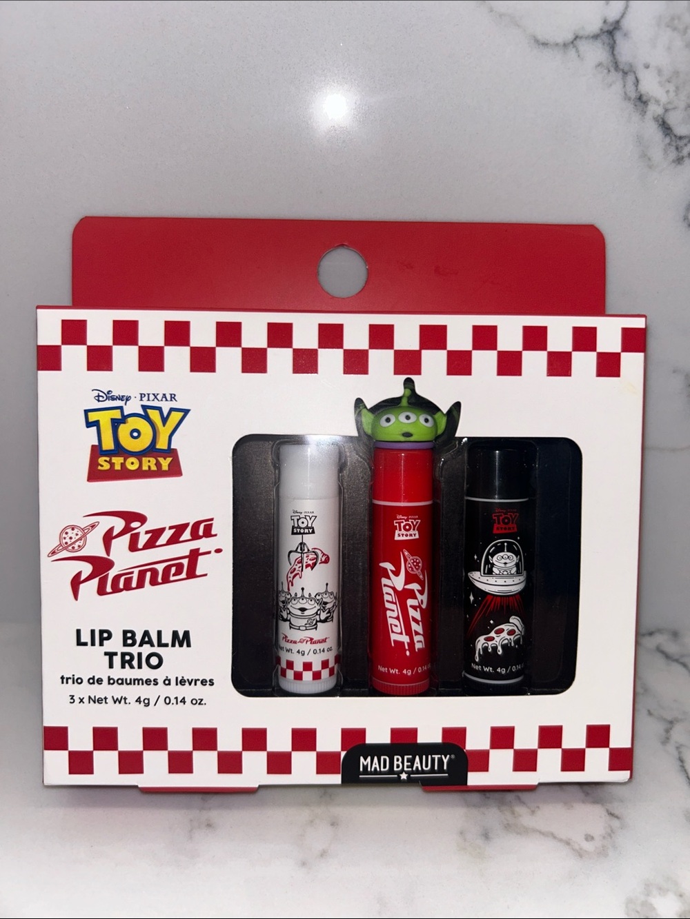 Disney Pixar Toy Story Pizza Planet Lip Balm Trio